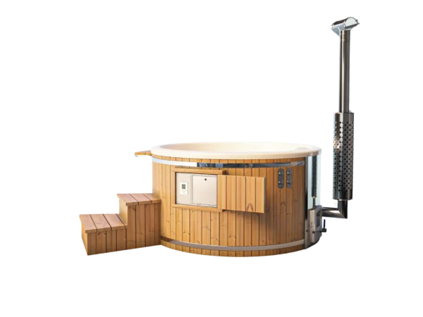 Pellet Fired Hot tub - Tamed Ocean