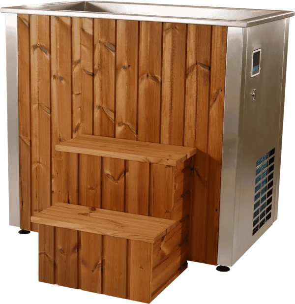 Stainless Steel Cold plunge With Wifi Chiller