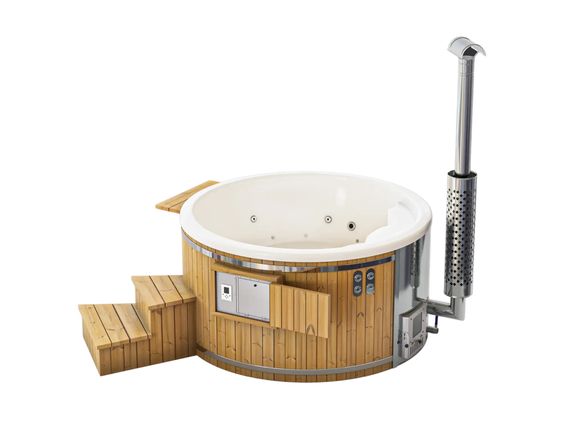 Smart Pellet Hot Tub