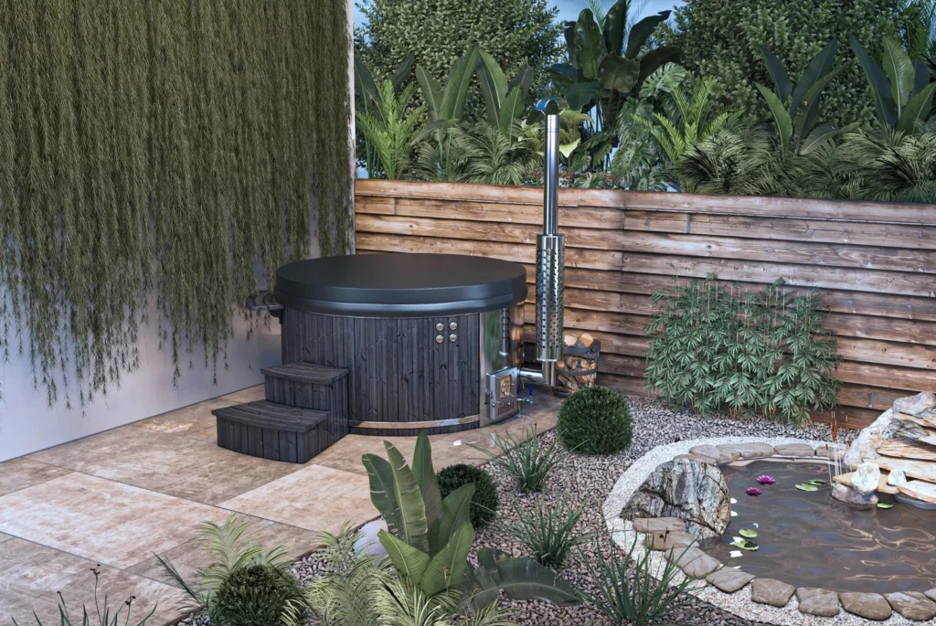 Home 6 Tamed Ocean ltd Wood Fired hot tub from Tamed Ocean