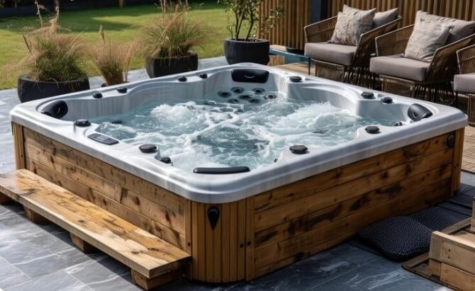6-person Hot tub