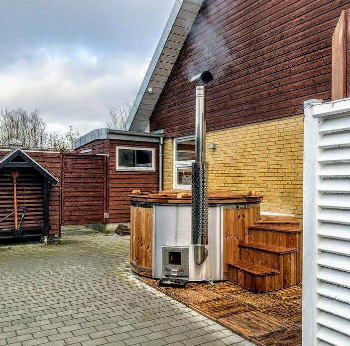 Wood Burning Hot Tub