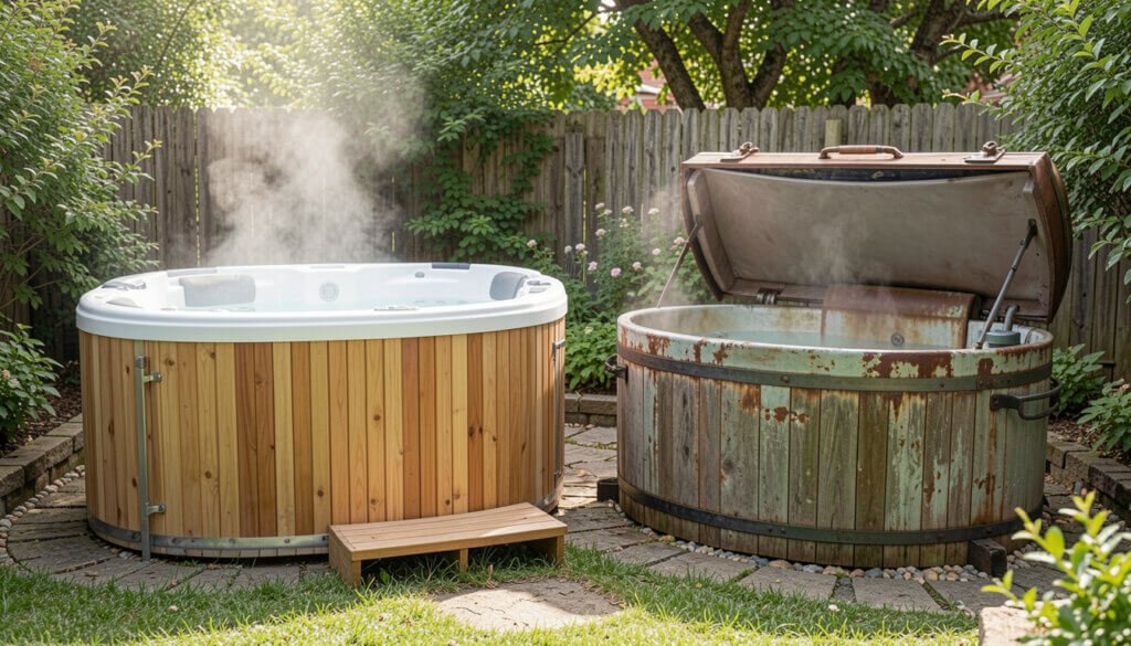 New vs Second Hand Wood Fired Hot Tub Is It Worth Saving Money