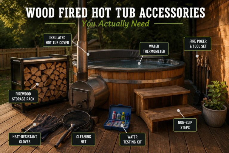 Wood Fired Hot Tub Accessories You Actually Need