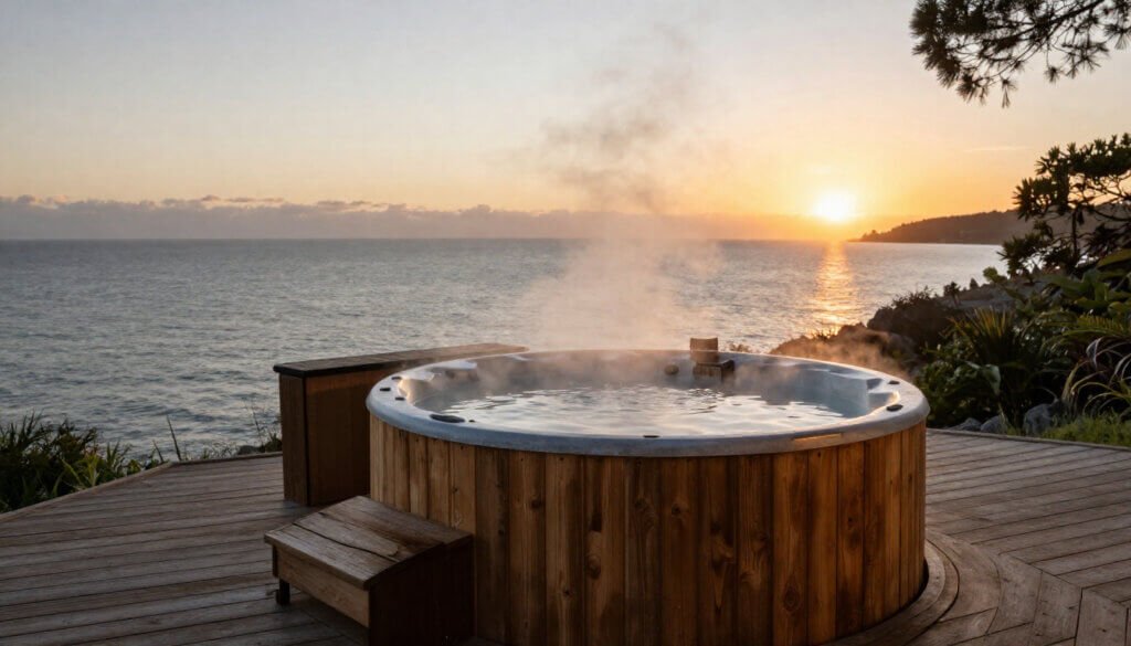 Why Choose a Tamed Ocean Wood Fired Hot Tub