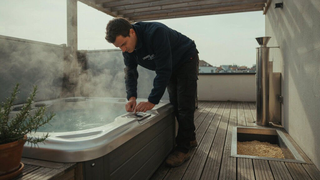 Smart Pellet Hot Tub